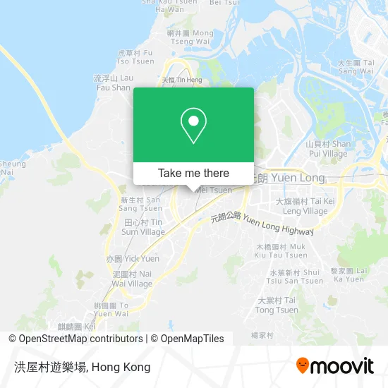 洪屋村遊樂場 map