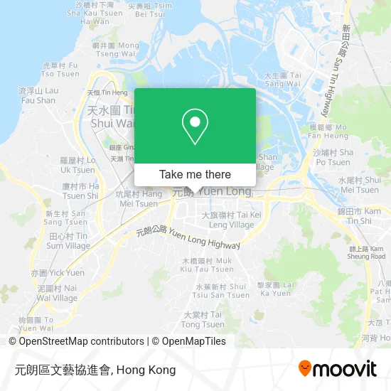 元朗區文藝協進會地圖