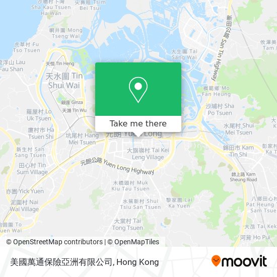 美國萬通保險亞洲有限公司 map