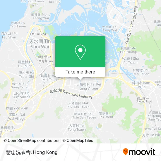 慧忠洗衣舍 map