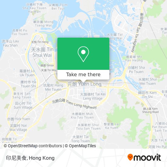 印尼美食 map