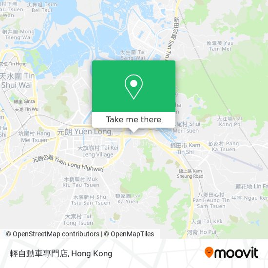 輕自動車專門店 map