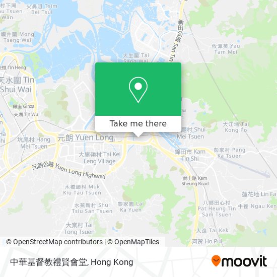 中華基督教禮賢會堂地圖