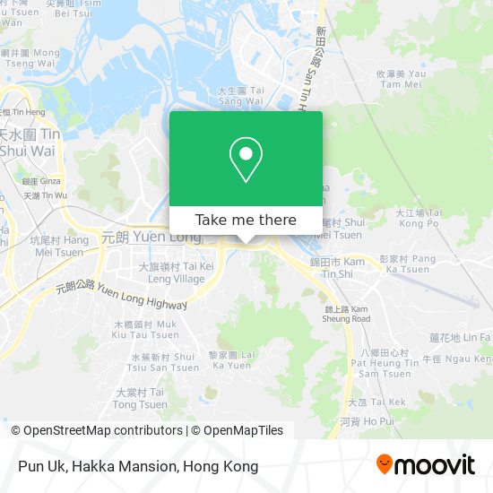 Pun Uk, Hakka Mansion地圖