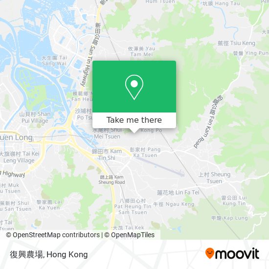 復興農場 map