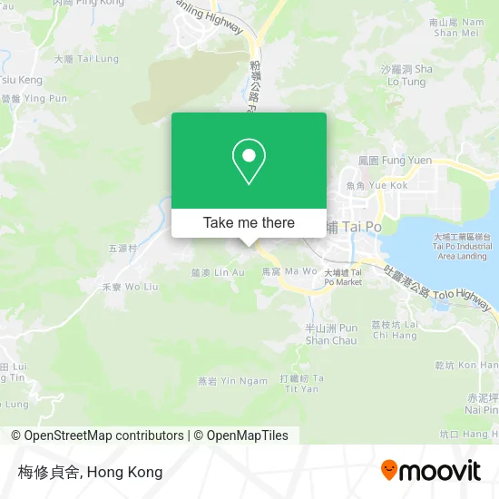 梅修貞舍 map