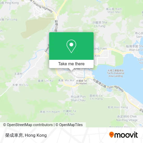 榮成車房地圖