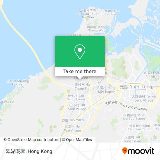 翠湖花園 map