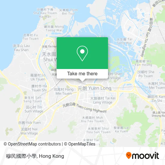 穆民國際小學 map