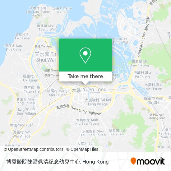 博愛醫院陳潘佩清紀念幼兒中心 map