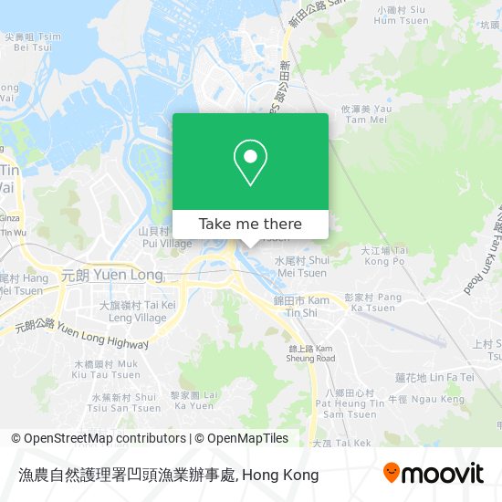 漁農自然護理署凹頭漁業辦事處 map