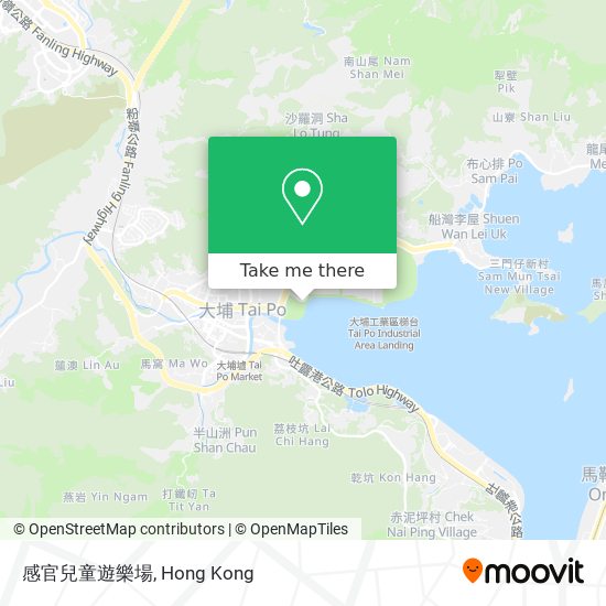 感官兒童遊樂場 map