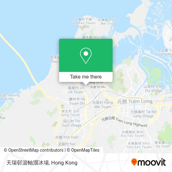 天瑞邨滾軸溜冰場 map