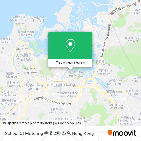 School Of Motoring 香港駕駛學院地圖