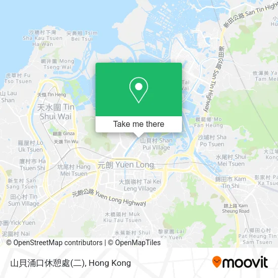山貝涌口休憩處(二) map