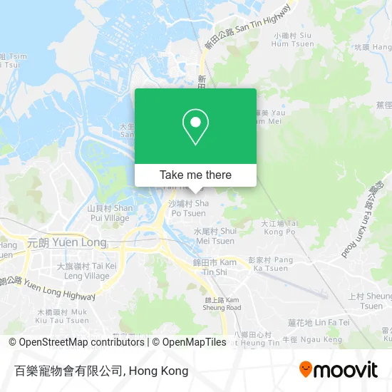 百樂寵物會有限公司 map