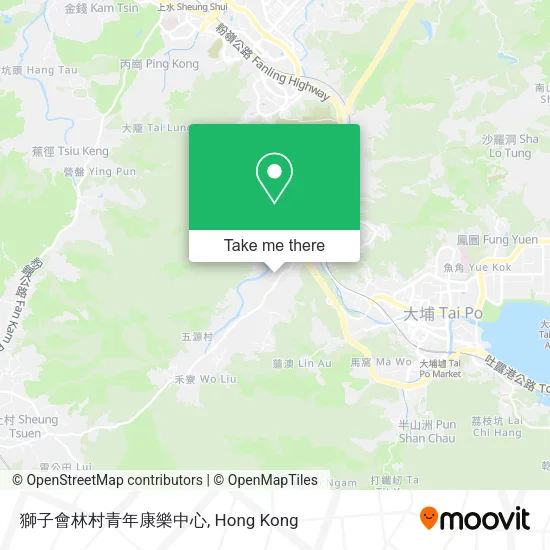 獅子會林村青年康樂中心地圖