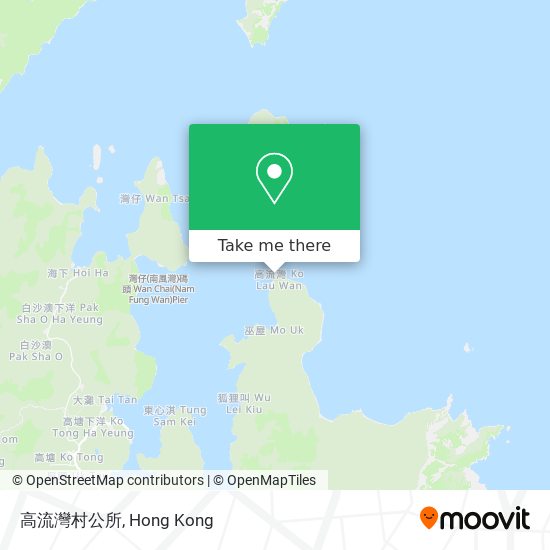 高流灣村公所 map