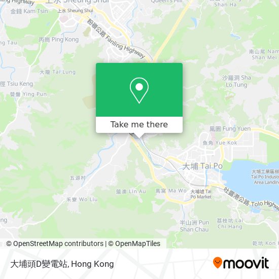 大埔頭D變電站 map