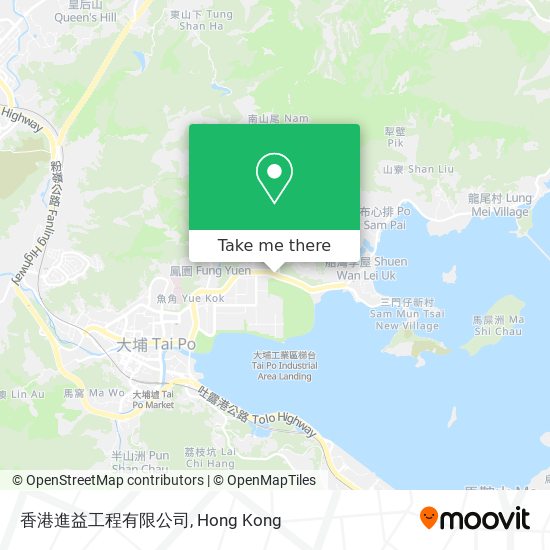 香港進益工程有限公司 map