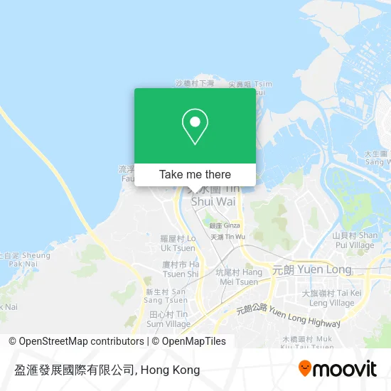 盈滙發展國際有限公司地圖