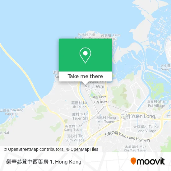 榮華參茸中西藥房 1 map