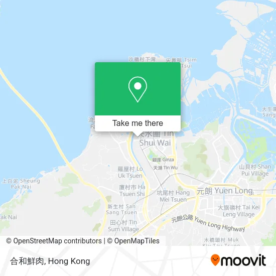 合和鮮肉地圖
