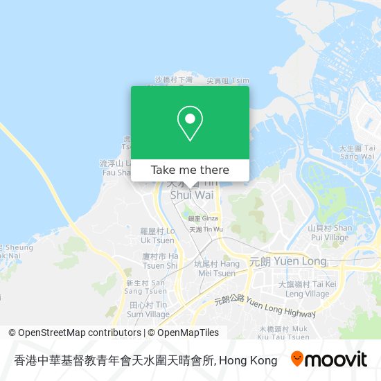 香港中華基督教青年會天水圍天晴會所 map