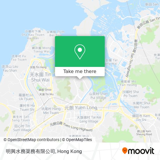 明興水務渠務有限公司 map