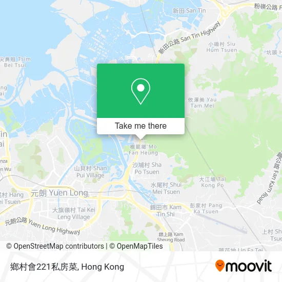 鄉村會221私房菜 map