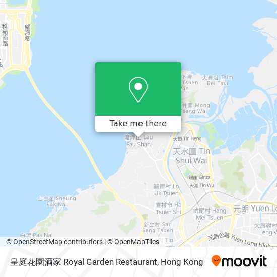 皇庭花園酒家 Royal Garden Restaurant地圖