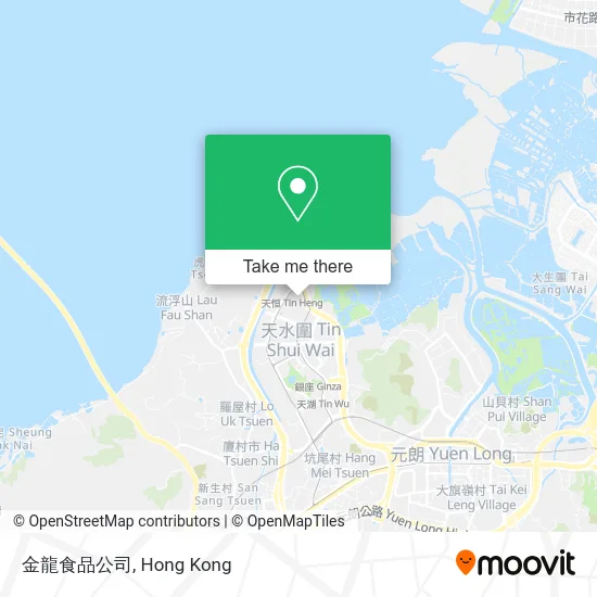 金龍食品公司 map
