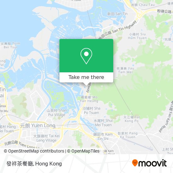 發祥茶餐廳地圖