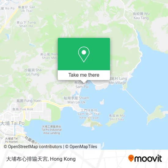 大埔布心排協天宮地圖