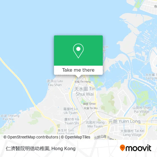 仁濟醫院明德幼稚園地圖