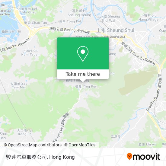 駿達汽車服務公司 map