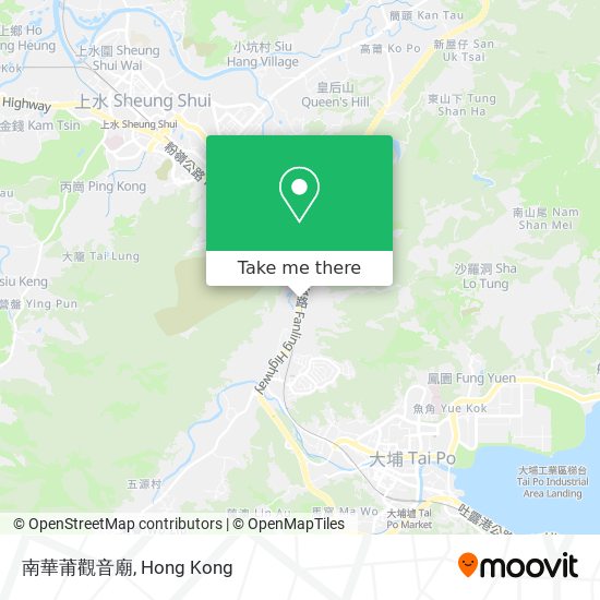 南華莆觀音廟 map