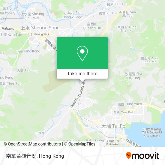 南華莆觀音廟 map
