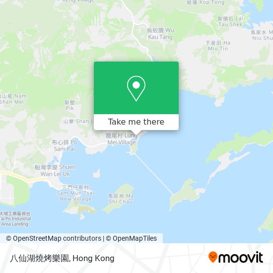 八仙湖燒烤樂園地圖