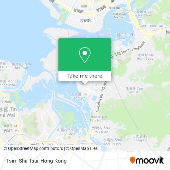 Tsim Sha Tsui map