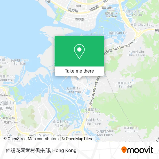 錦繡花園鄉村俱樂部 map
