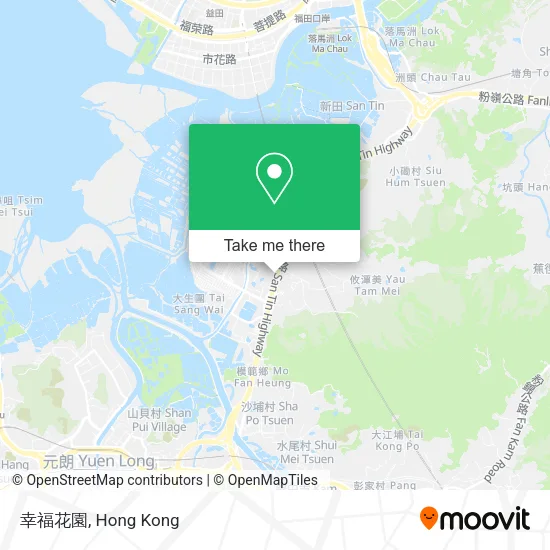 幸福花園 map