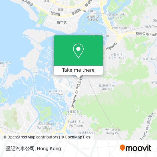 堅記汽車公司 map
