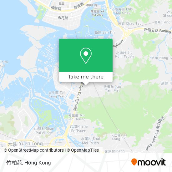 竹柏苑 map