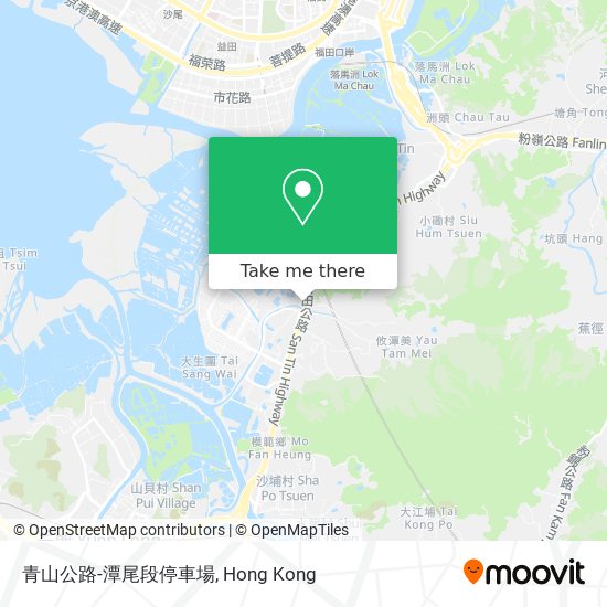 青山公路-潭尾段停車場 map
