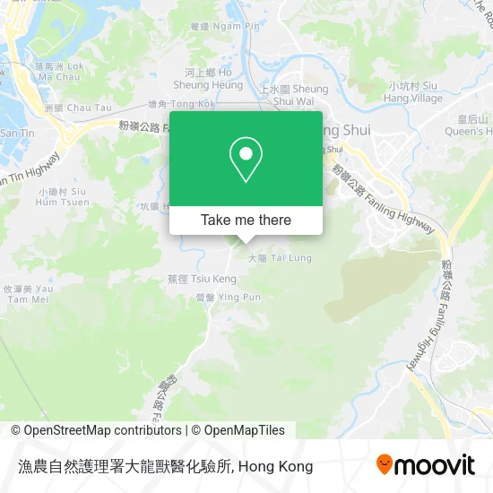 漁農自然護理署大龍獸醫化驗所 map