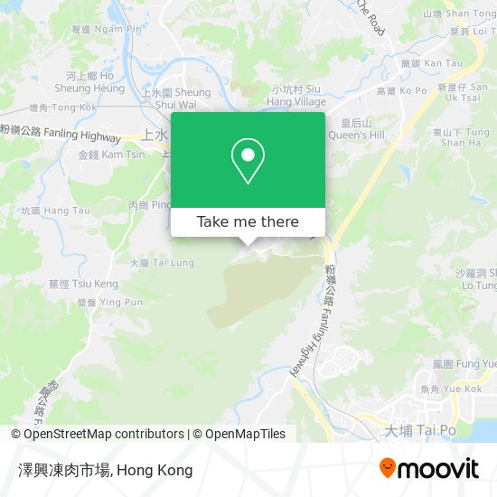 澤興凍肉市場 map