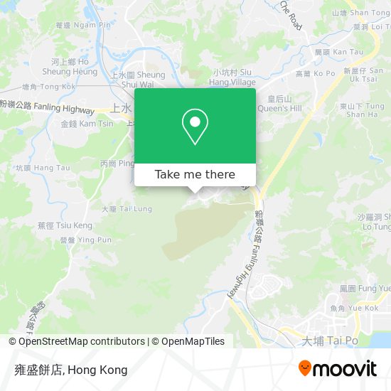 雍盛餅店 map