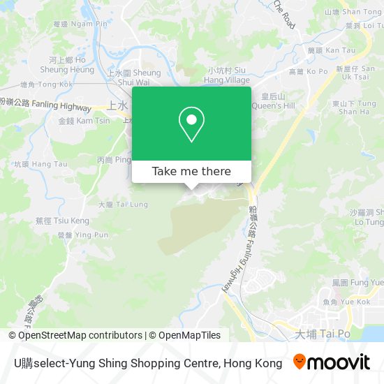 U購select-Yung Shing Shopping Centre map