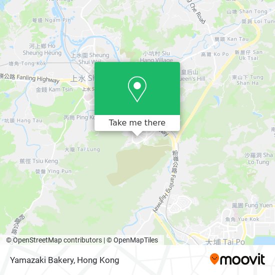 Yamazaki Bakery map
